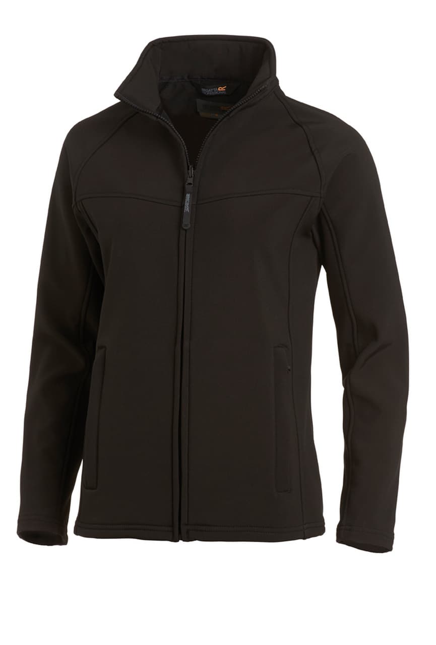 Leiber, Da.Softshelljacke, schwarz