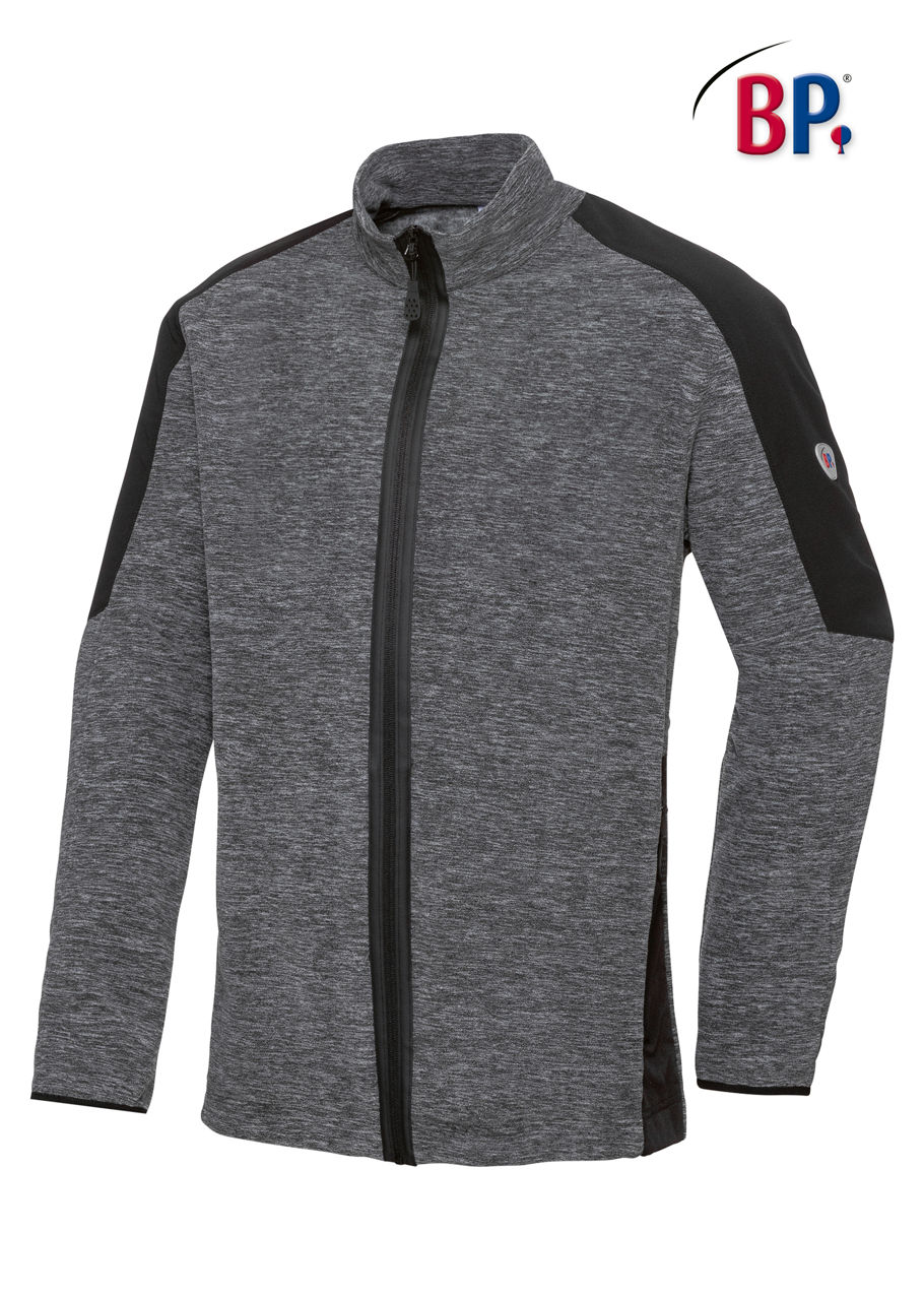 BP® Fleecejacke für Herren, 100% Polyester, modern fit, 74,0