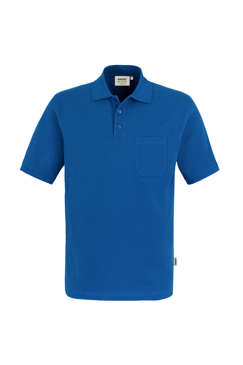 Hakro, Pocket-Poloshirt Top, royalblau