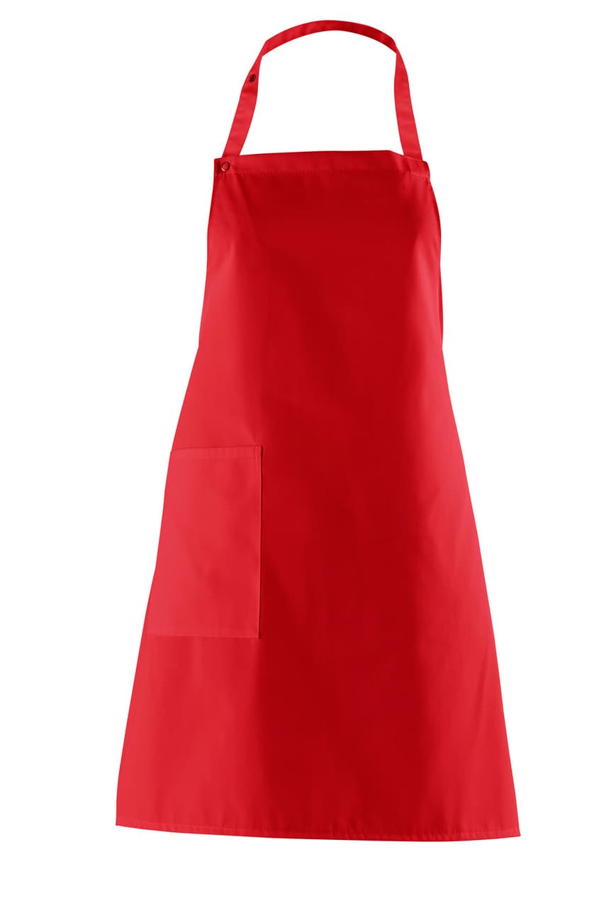 Leiber, Latzschürze, rot