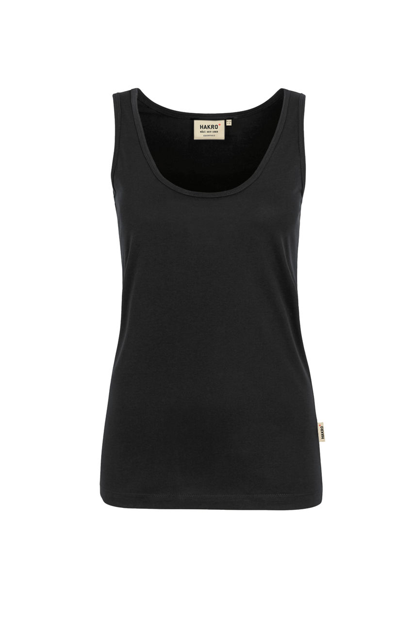 Hakro, Damen-Tank-Top Classic, schwarz