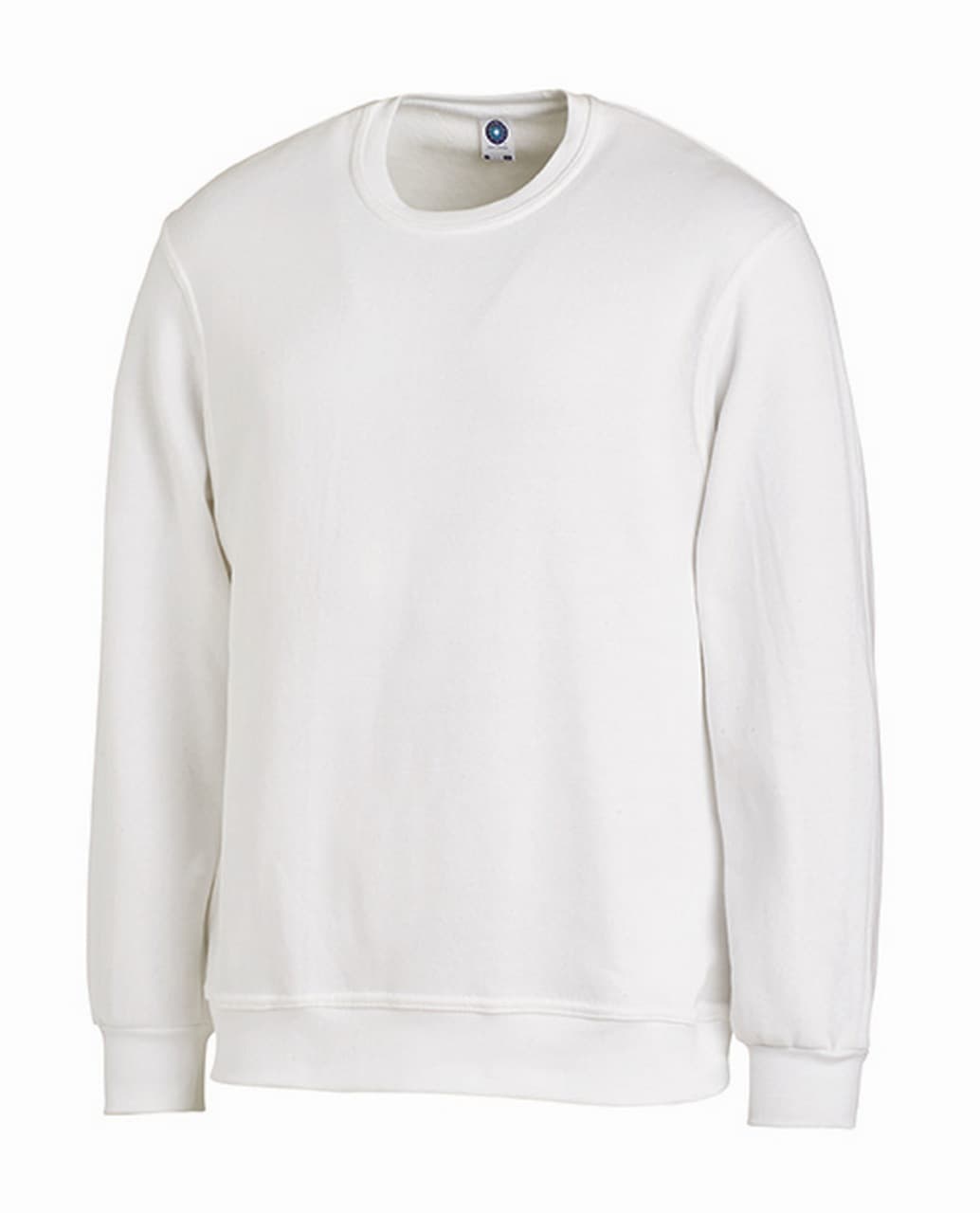 Leiber, Sweat-Shirt Rundhals, weiss