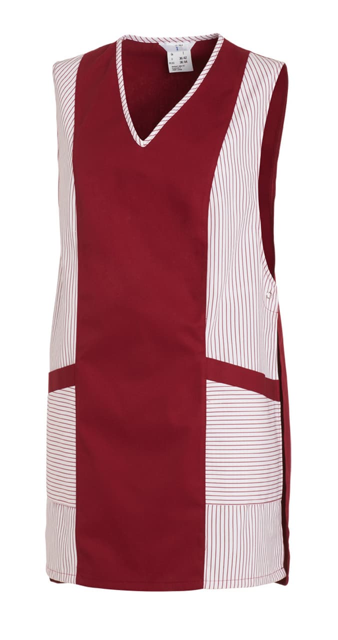 Leiber, Überwurfschürze, bordeaux