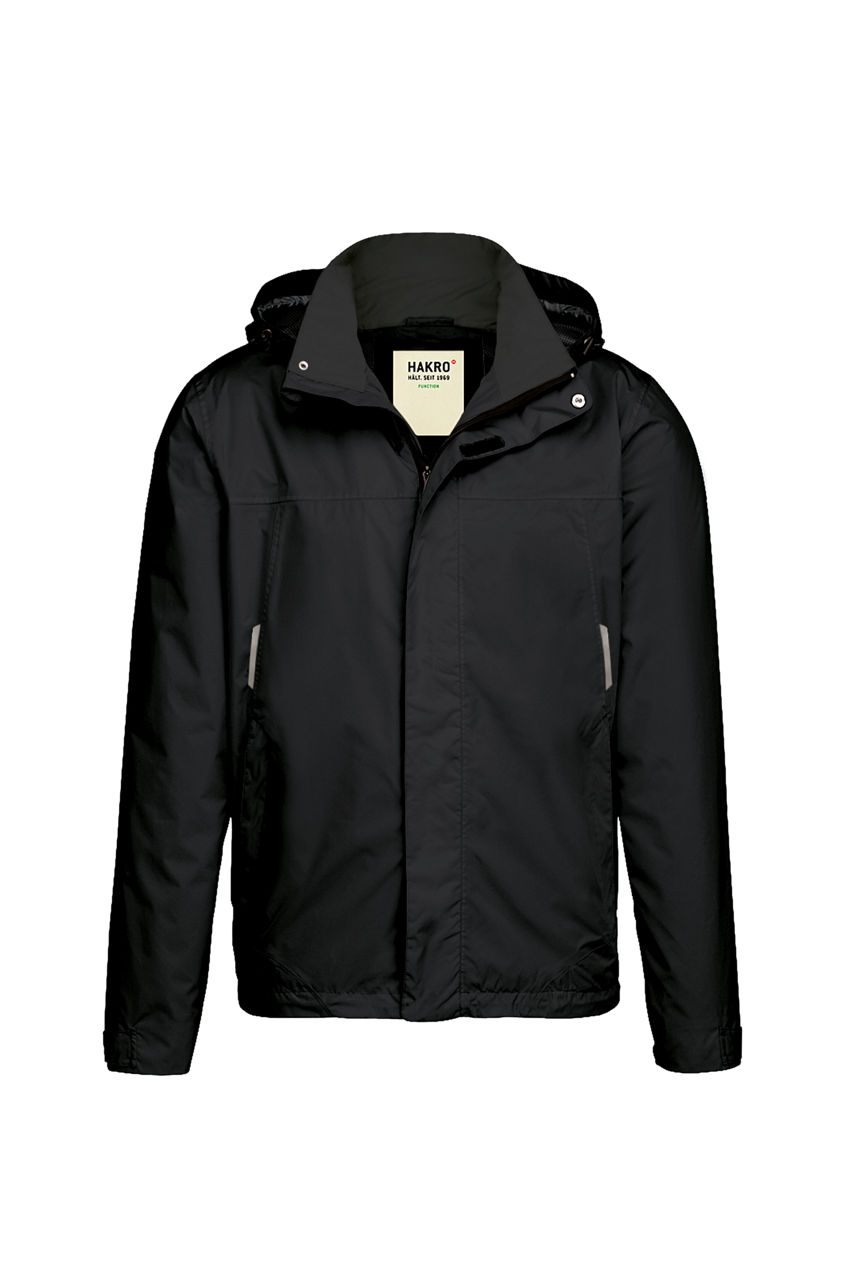 Hakro, Regenjacke Connecticut, schwarz