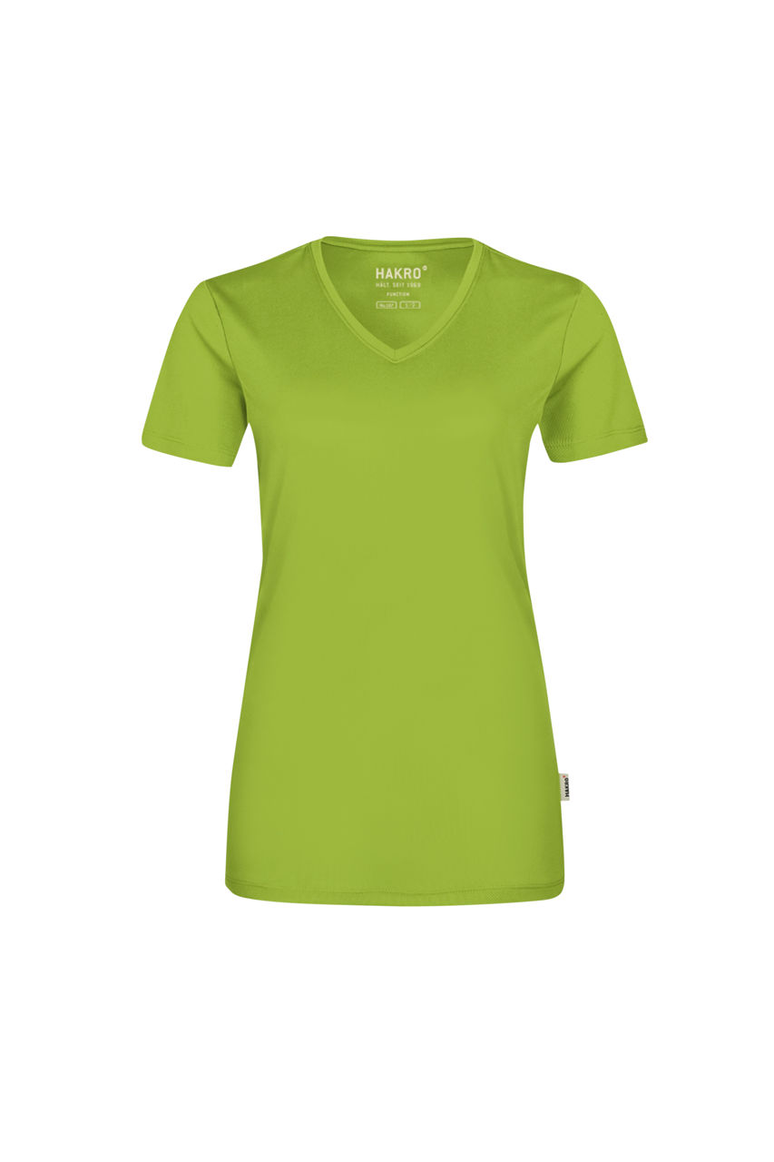 Hakro, Damen-V-Shirt COOLMAX®, kiwi