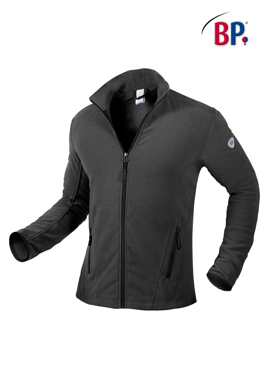 BP® Fleecejacke für Herren, 100% Polyester, modern fit, 74,0