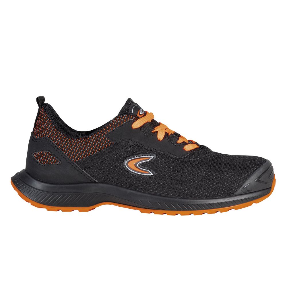 GRUMMAN S3 SRC, HALBSCHUH NYLON SCHWARZ-ORANGE