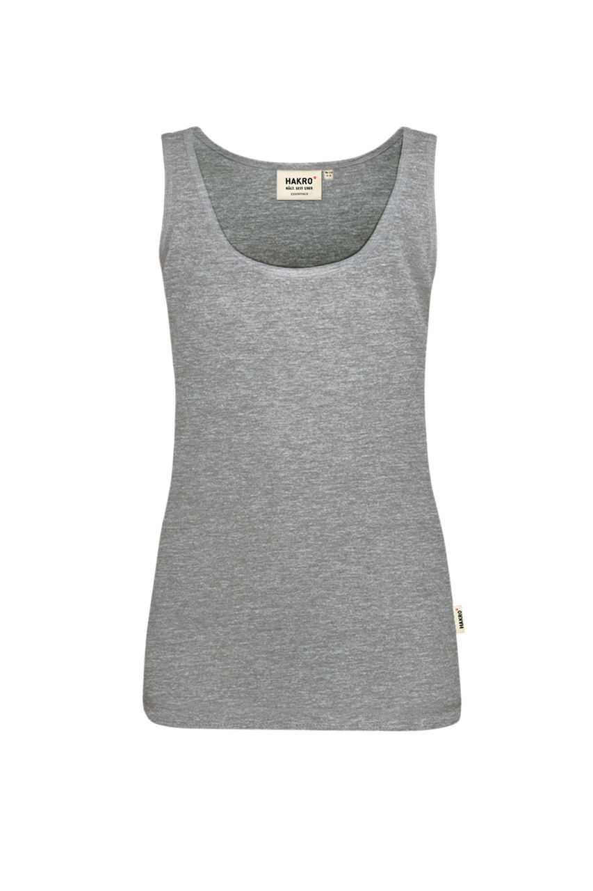 Hakro, Damen-Tank-Top Classic, grau meliert