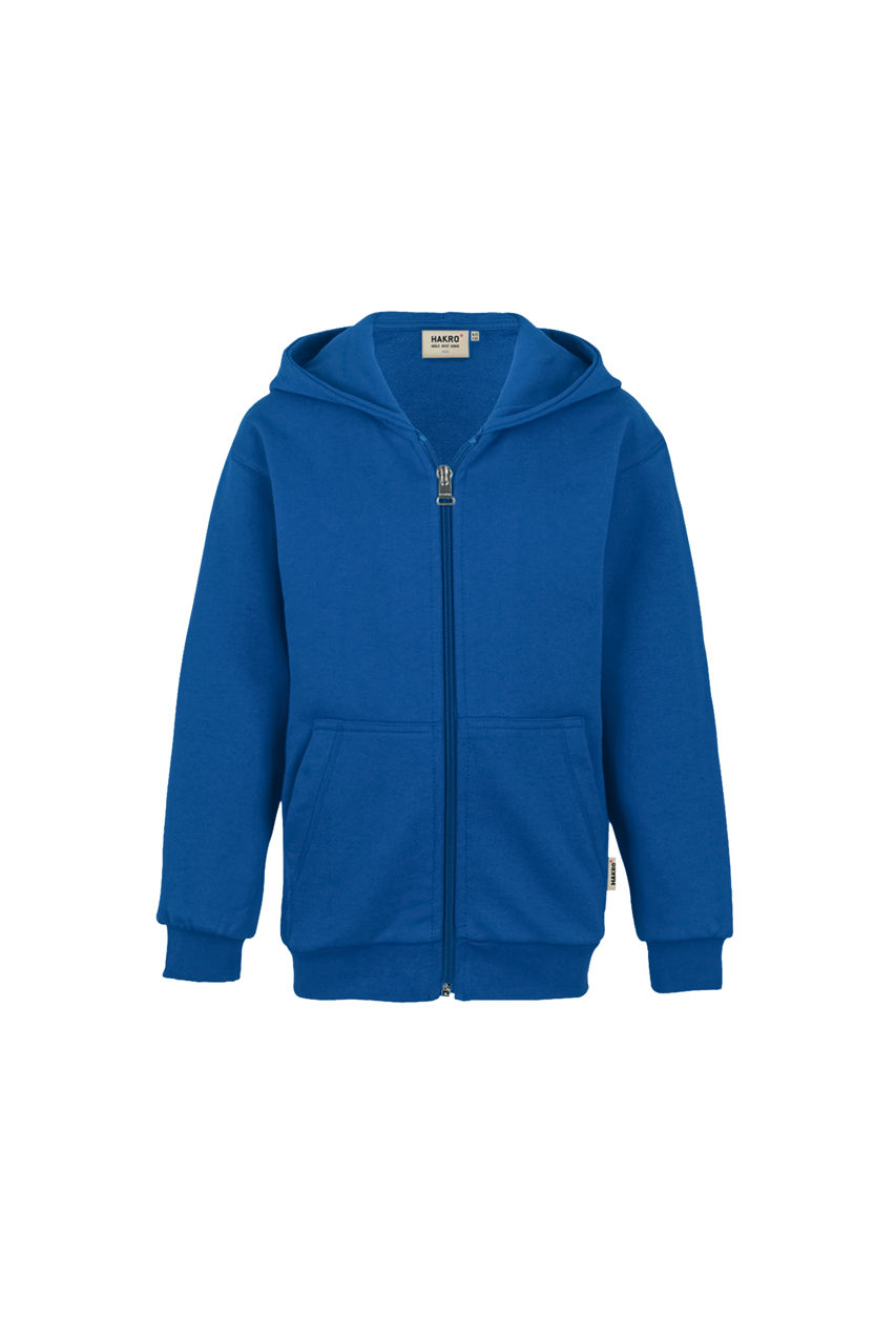 Hakro, Kids-Kapuzensweatjacke Premium, royalblau