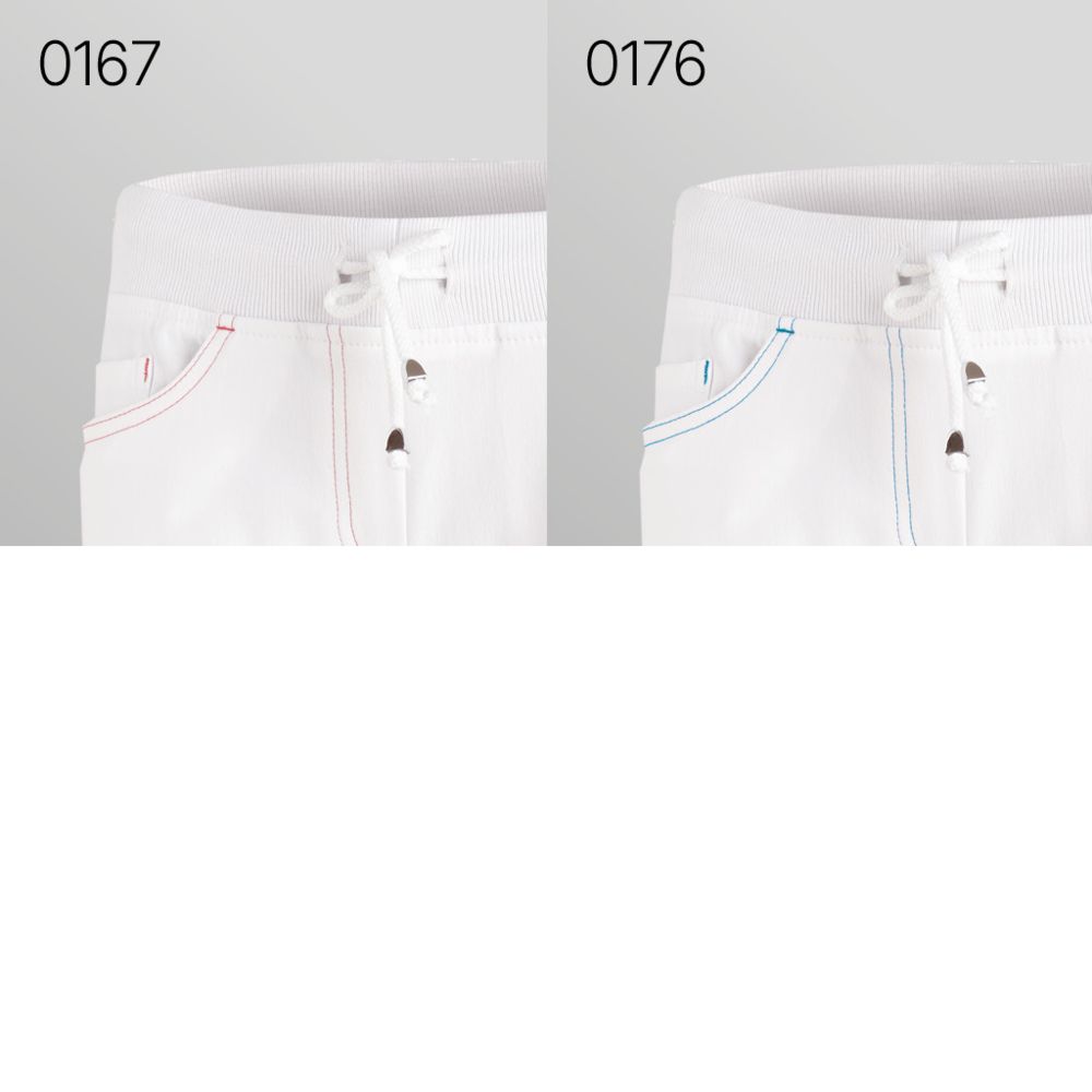 Leiber, Damenhose, wss/dunkelrosa