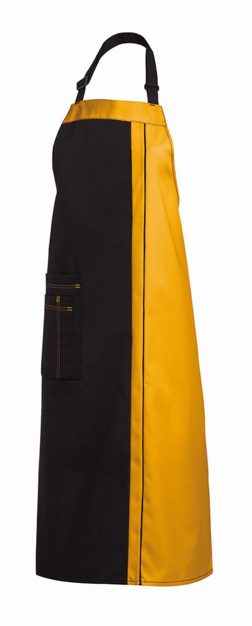 Leiber, Latzsch.ca.100 cm lg, schwarz/sun