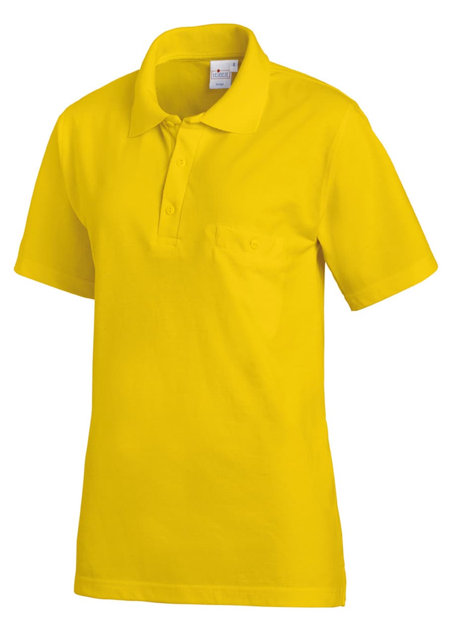Leiber, Polo-Shirt 1/2 Arm, gelb