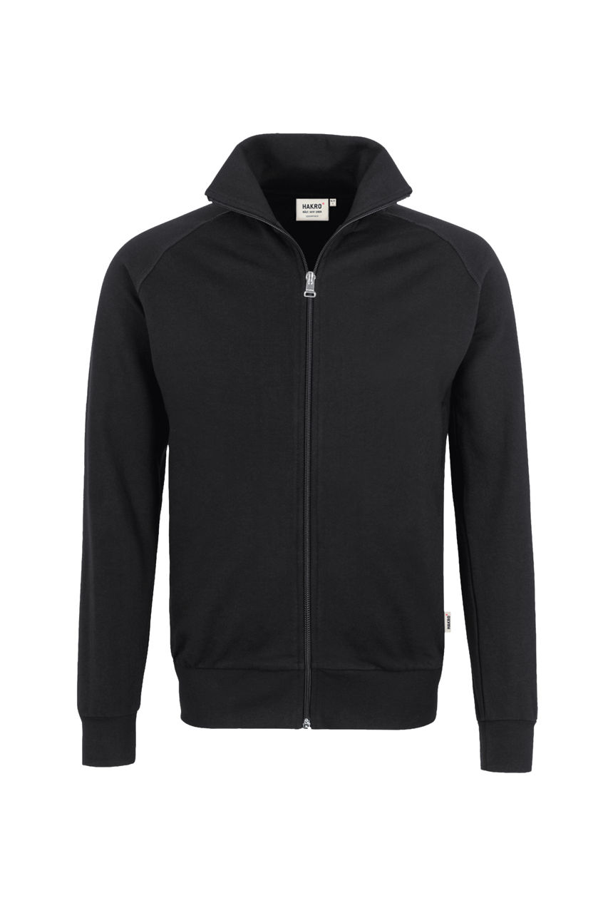 Hakro, Sweatjacke College, schwarz