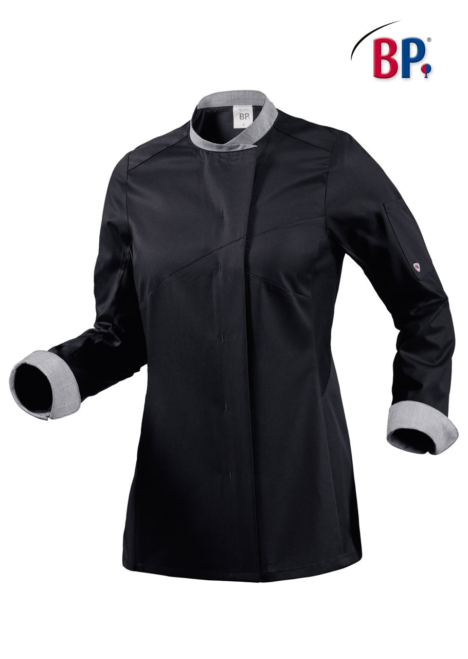 BP® Kochjacke für Damen, 50% Baumwolle/ 50% Polyester, regul