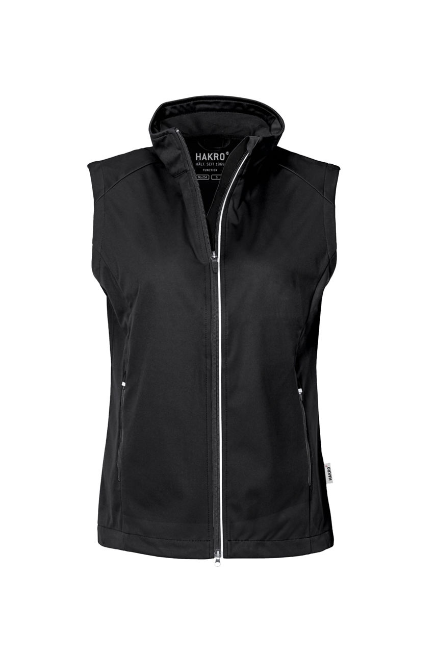 Hakro, Damen-Light-Softshellweste Sarina, schwarz
