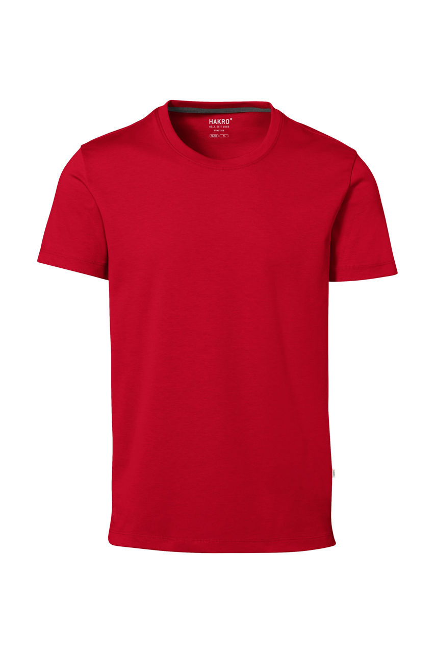 Hakro, T-Shirt Cotton-Tec, rot