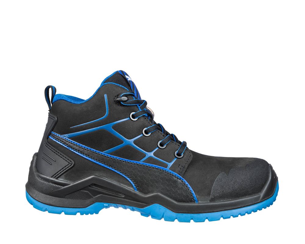 Puma Sicherheitstiefel Krypton Blue Mid S3 ESD SRC 634200