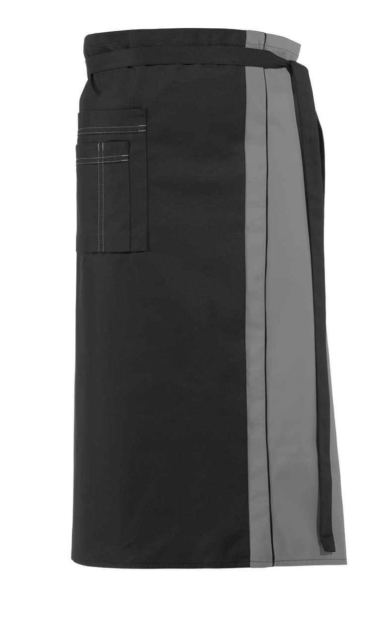 Leiber, Vorbinder 80x100, schwarz/silber