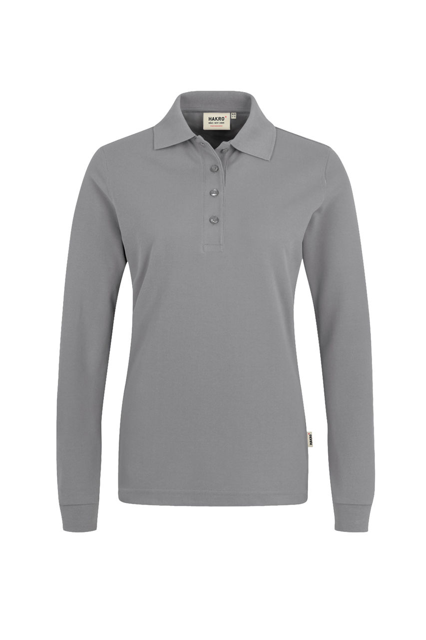 Hakro, Damen-Longsleeve-Poloshirt Performance, titan