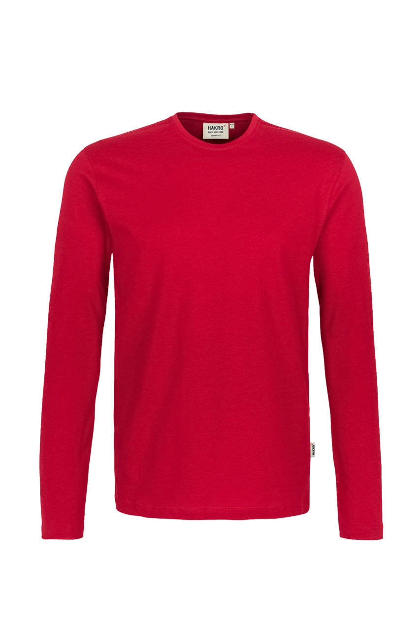 Hakro, Longsleeve Heavy, rot