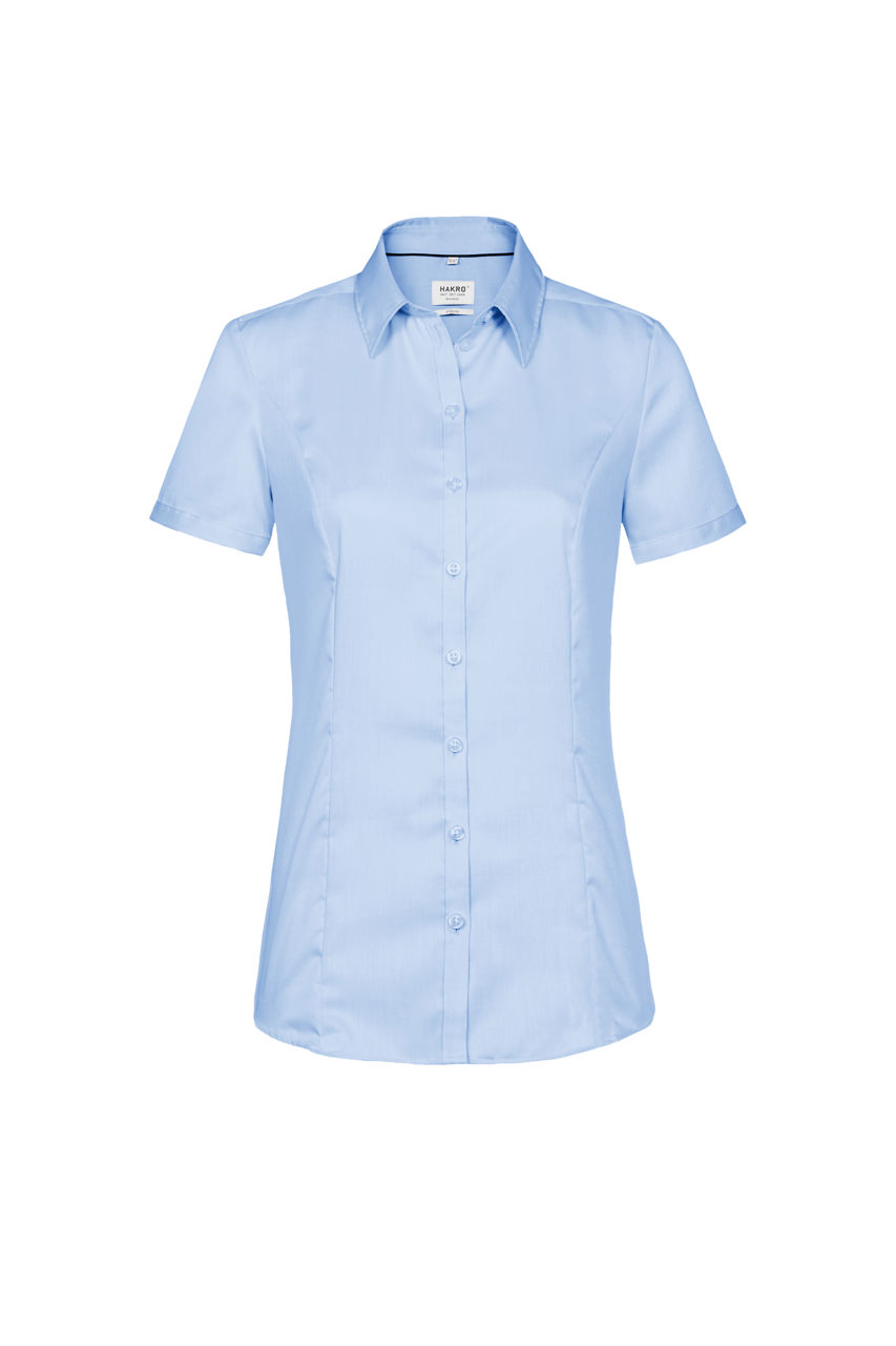 Hakro, Bluse ½-Arm Business, himmelblau