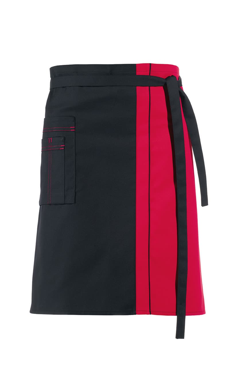 Leiber, Vorbinder 60x80, schwarz/rot