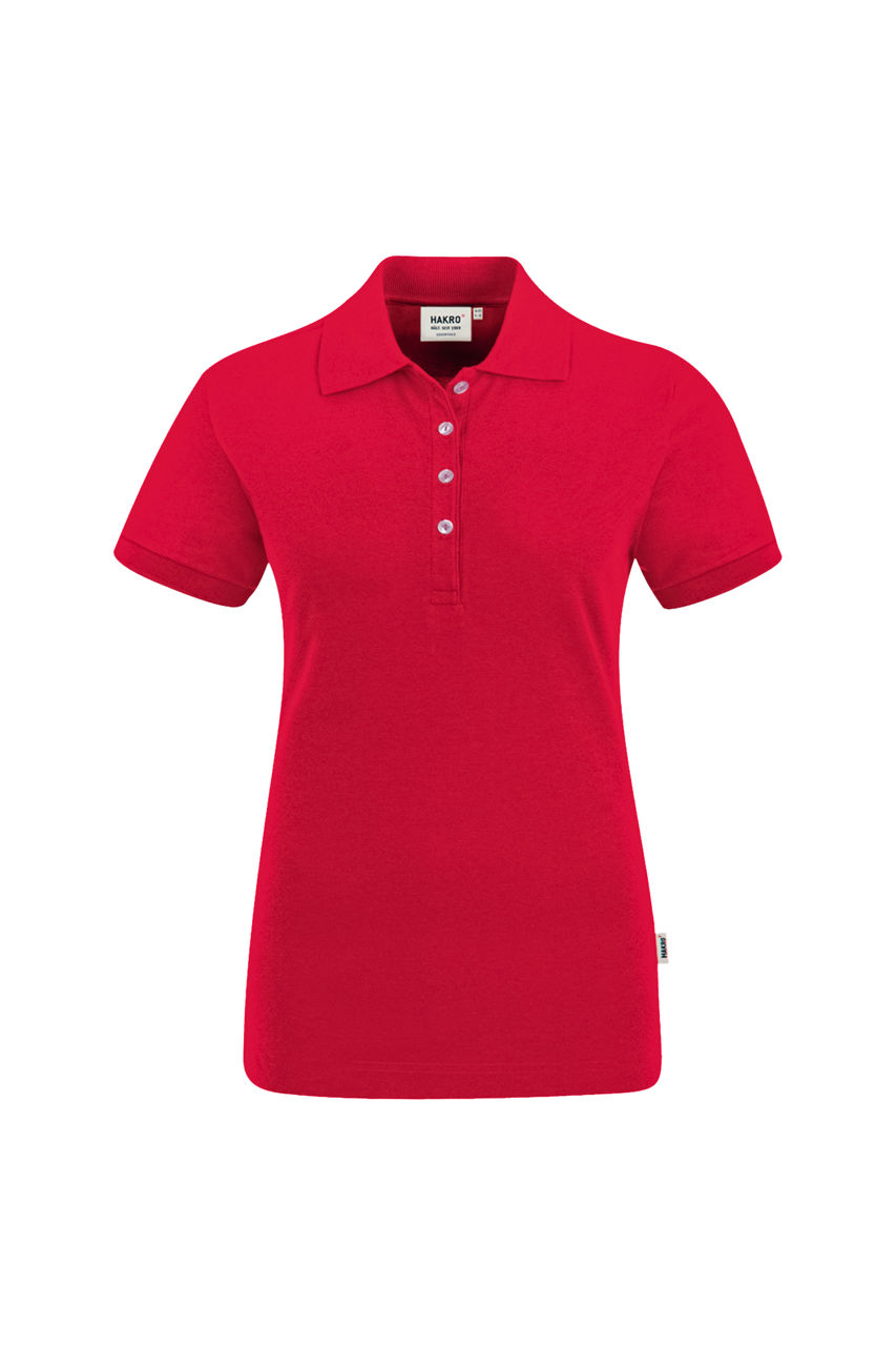 Hakro, Damen-Poloshirt Stretch, rot