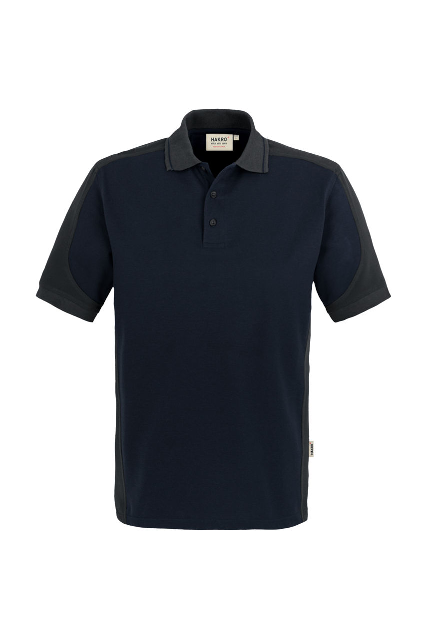 Hakro, Poloshirt Contrast Performance, tinte/anthrazit