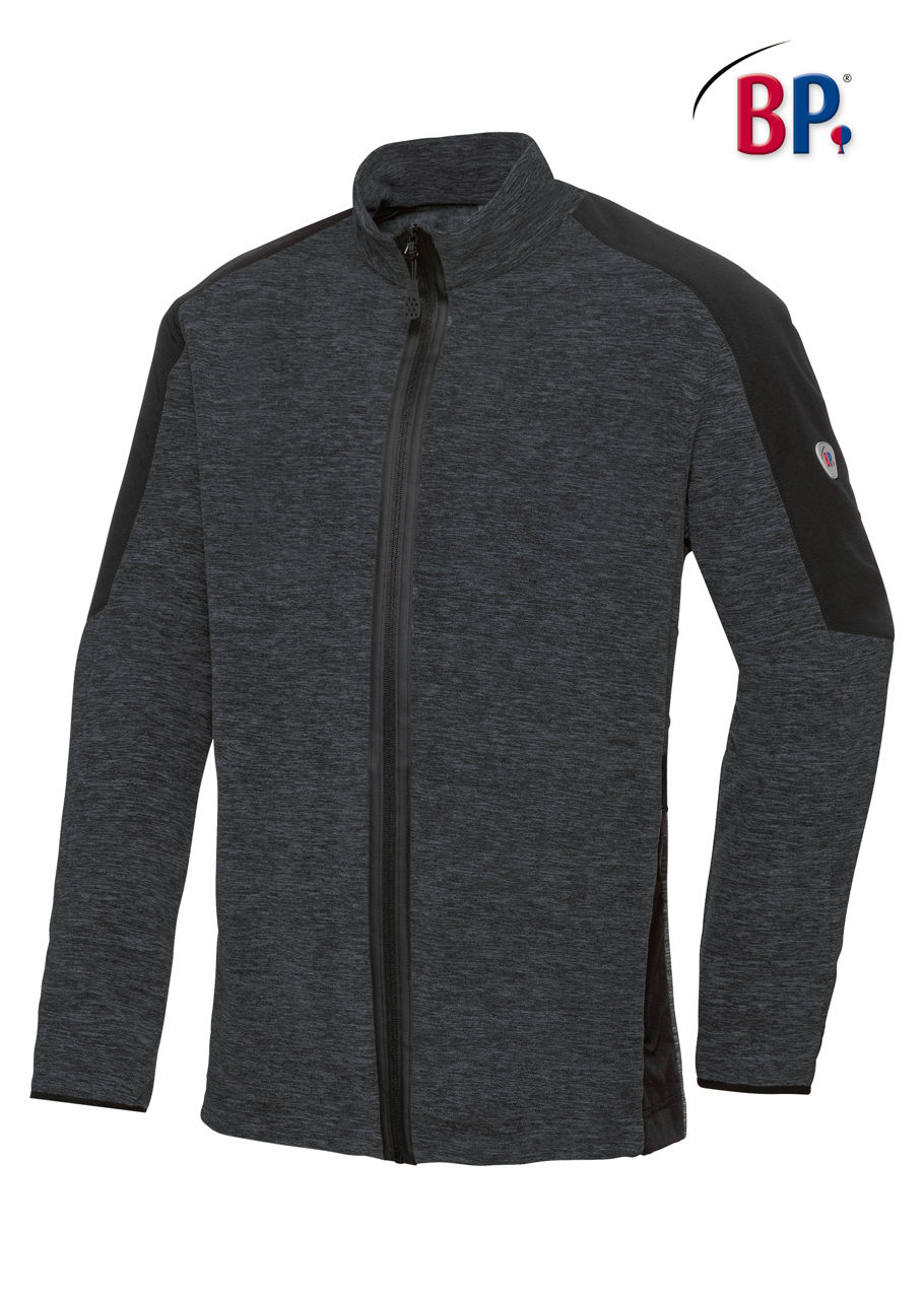 BP® Fleecejacke für Herren, 100% Polyester, modern fit, 74,0