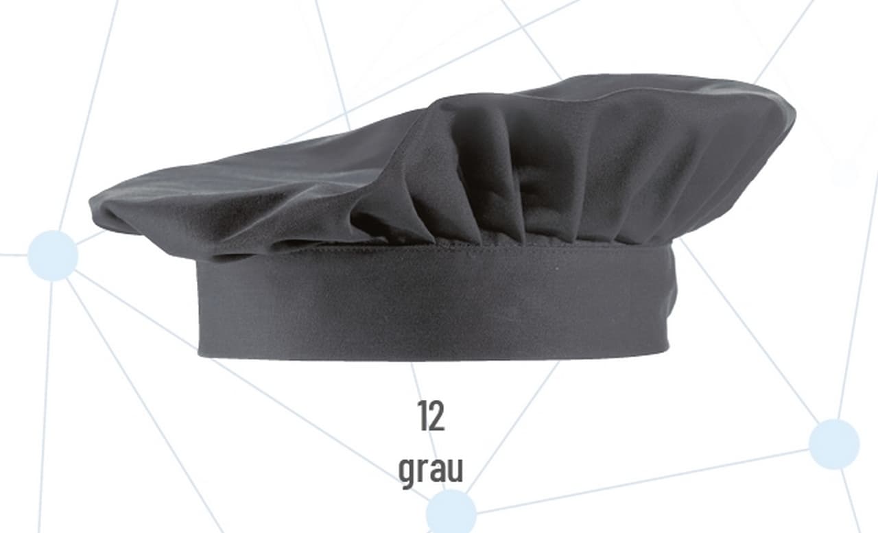Leiber, Barett-Mütze, grau