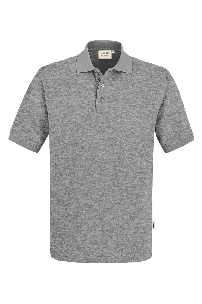 Herren Poloshirt Performance Hakro, grau meliert