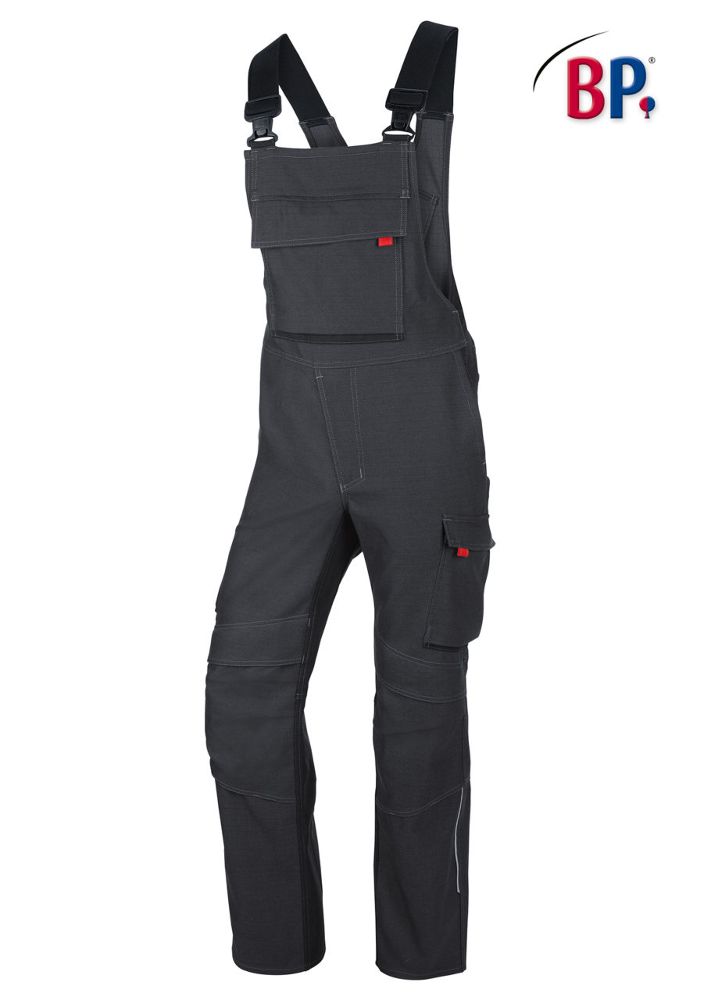 BP® Latzhose, 43% Modacryl/ 40% Baumwolle/ 9% Lyocell/ 7% Po