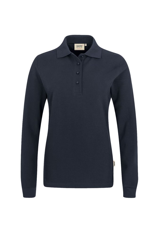 Hakro, Damen-Longsleeve-Poloshirt Performance