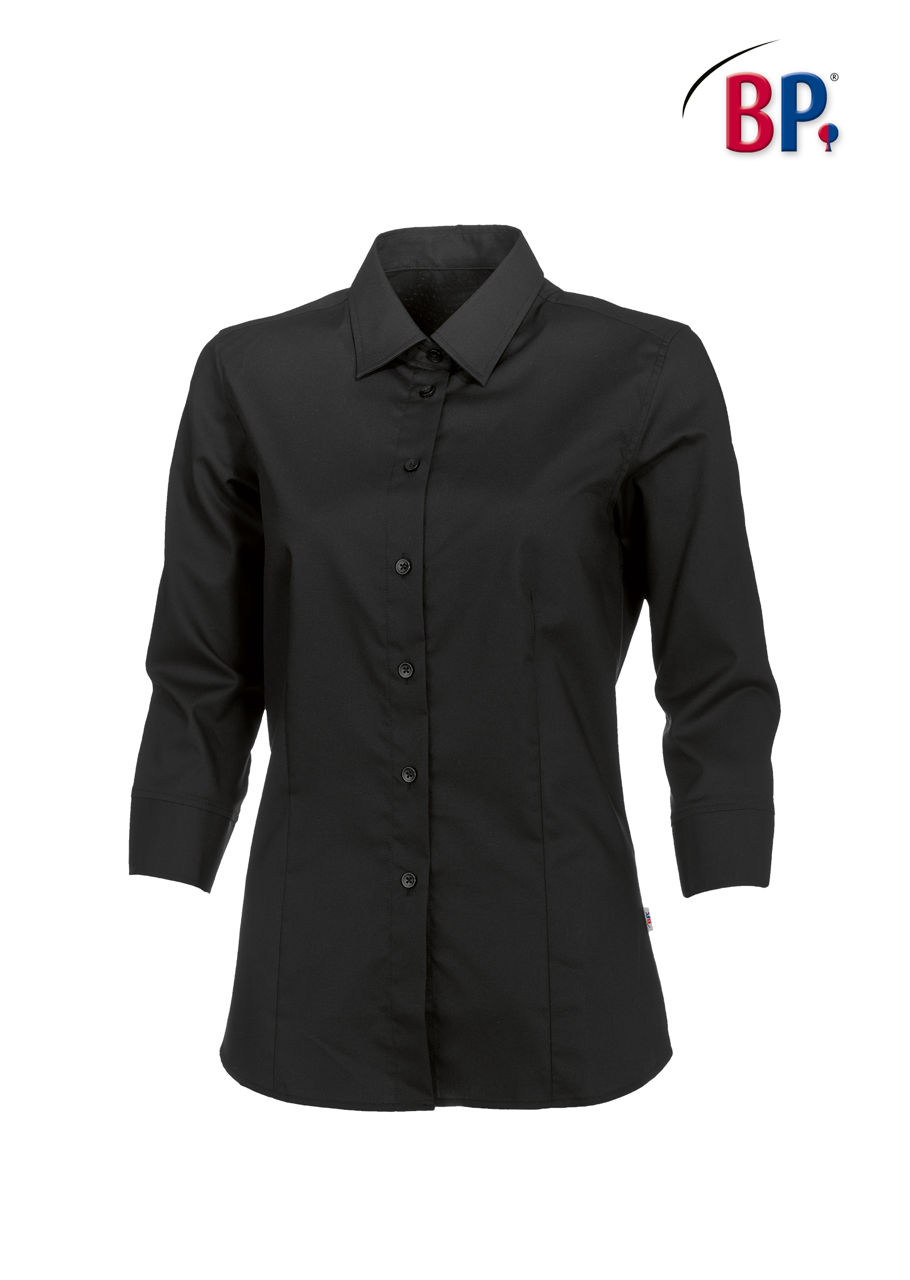 BP® Damenbluse 3/4 Arm, 49% Baumwolle/ 48% Polyester/ 3% Ela