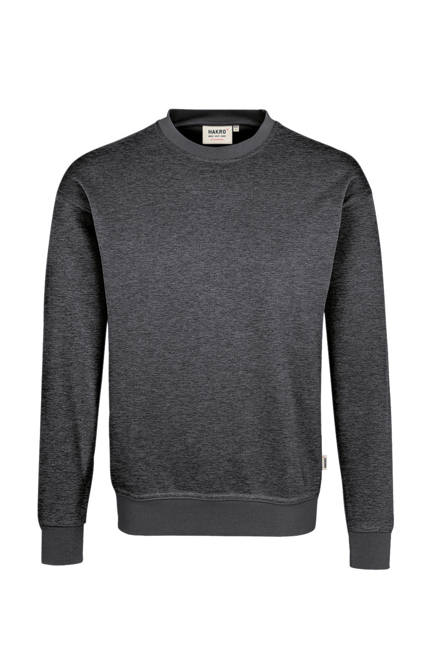 Hakro, Sweatshirt Performance, anthrazit meliert