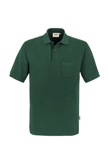 Hakro, Pocket-Poloshirt Performance, tanne