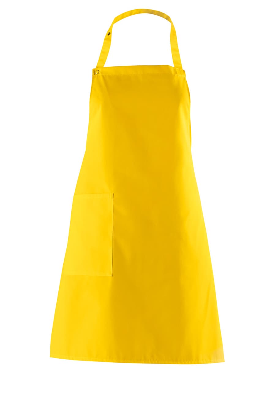 Leiber, Latzschürze, gelb