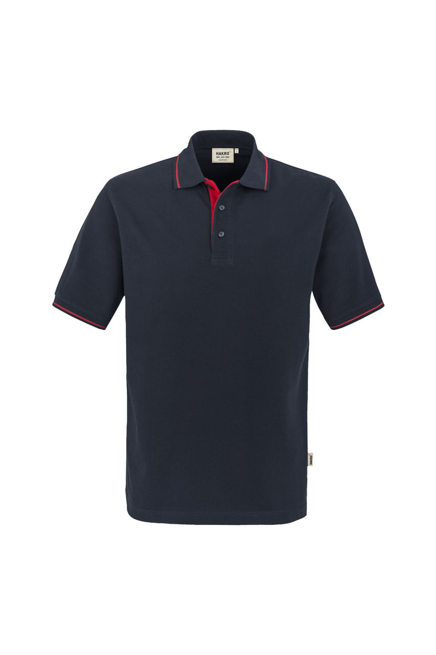 Hakro, Poloshirt Casual, tinte/rot