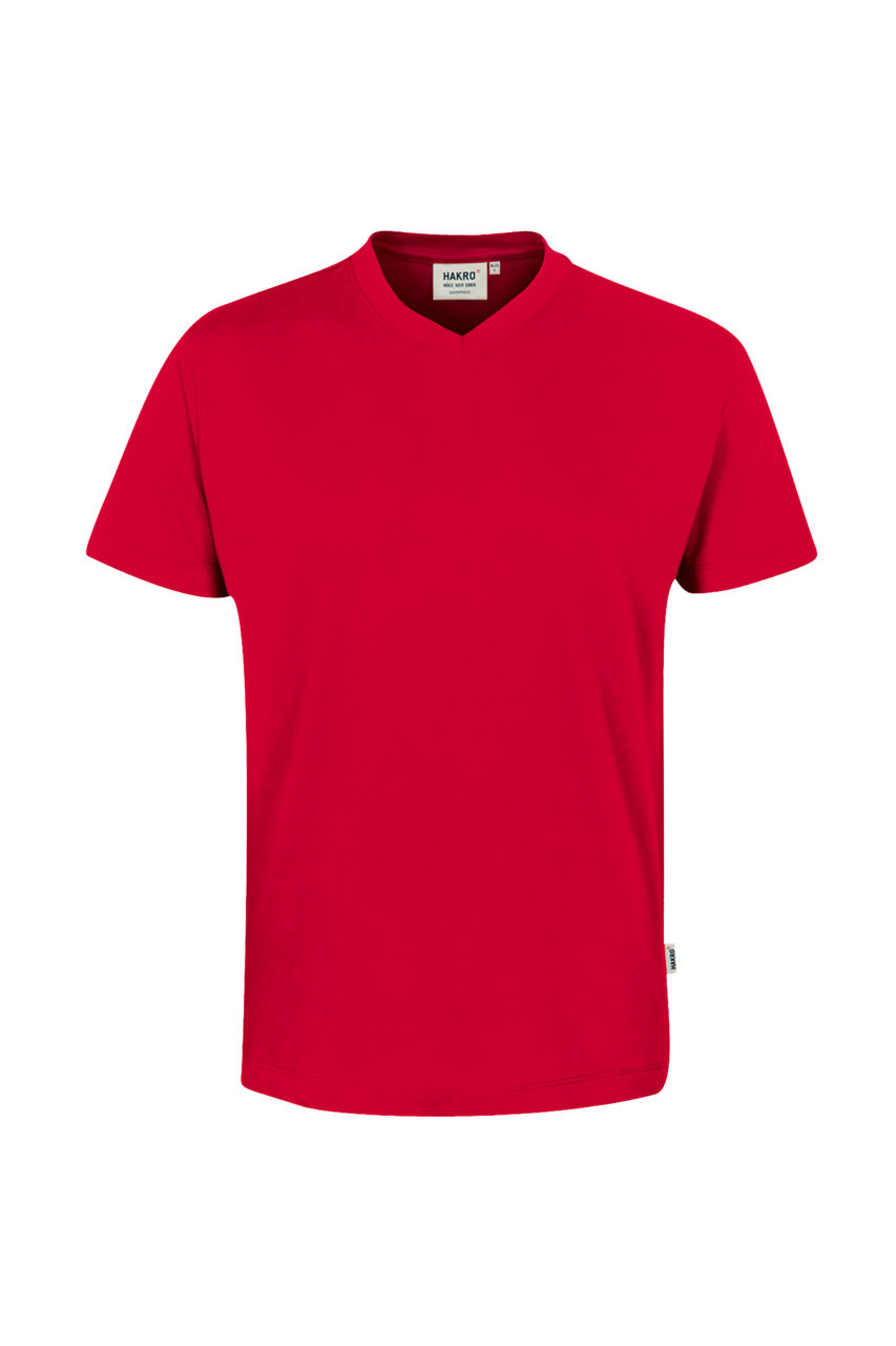 Hakro, V-Shirt Classic, rot