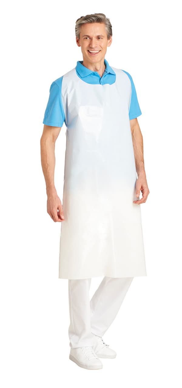 Leiber, Schutzschuerze, weiss