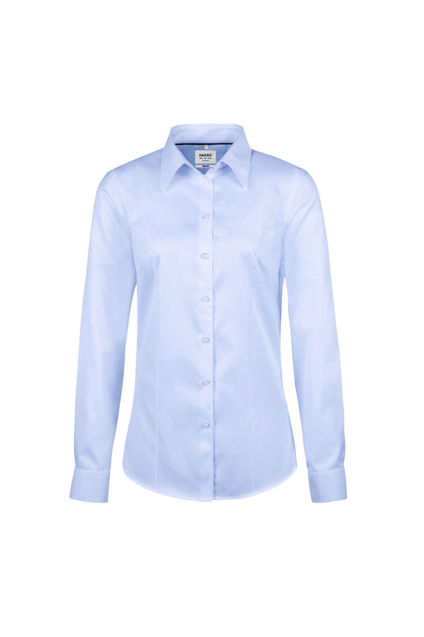 Hakro, Bluse Oxford, ozeanblau